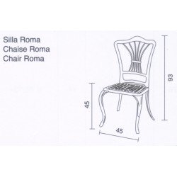 Silla Modelo Roma