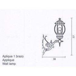 Aplique Ampurias 1 brazo