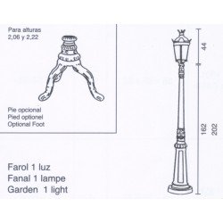 Farola Canaletas 1/Cabeza